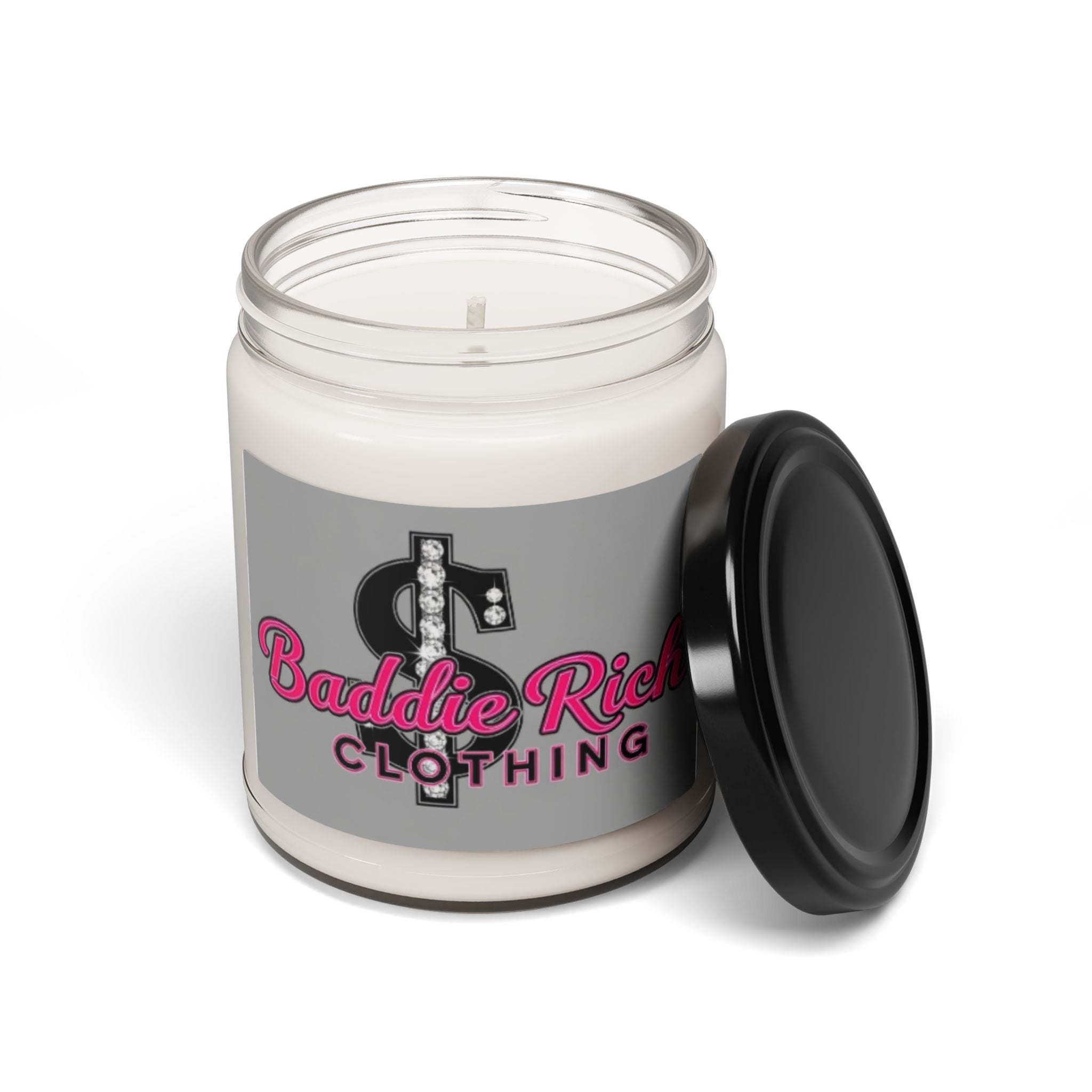 Baddie Scented Soy Candle — 9oz Glitter Luxe Aromatherapy Jar