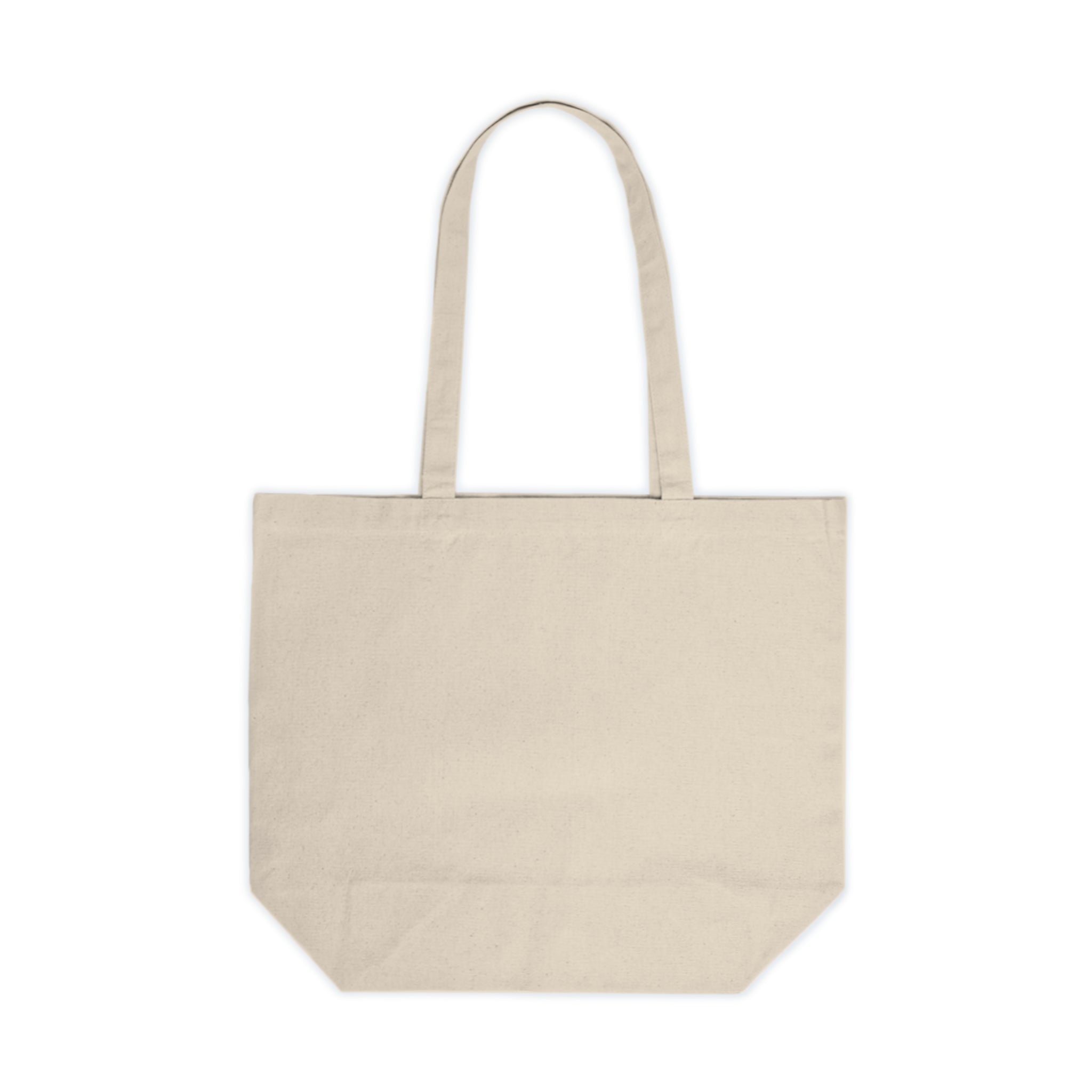 Designer Monogram Canvas Tote Bag — 'DR' Branded Shopping Tote