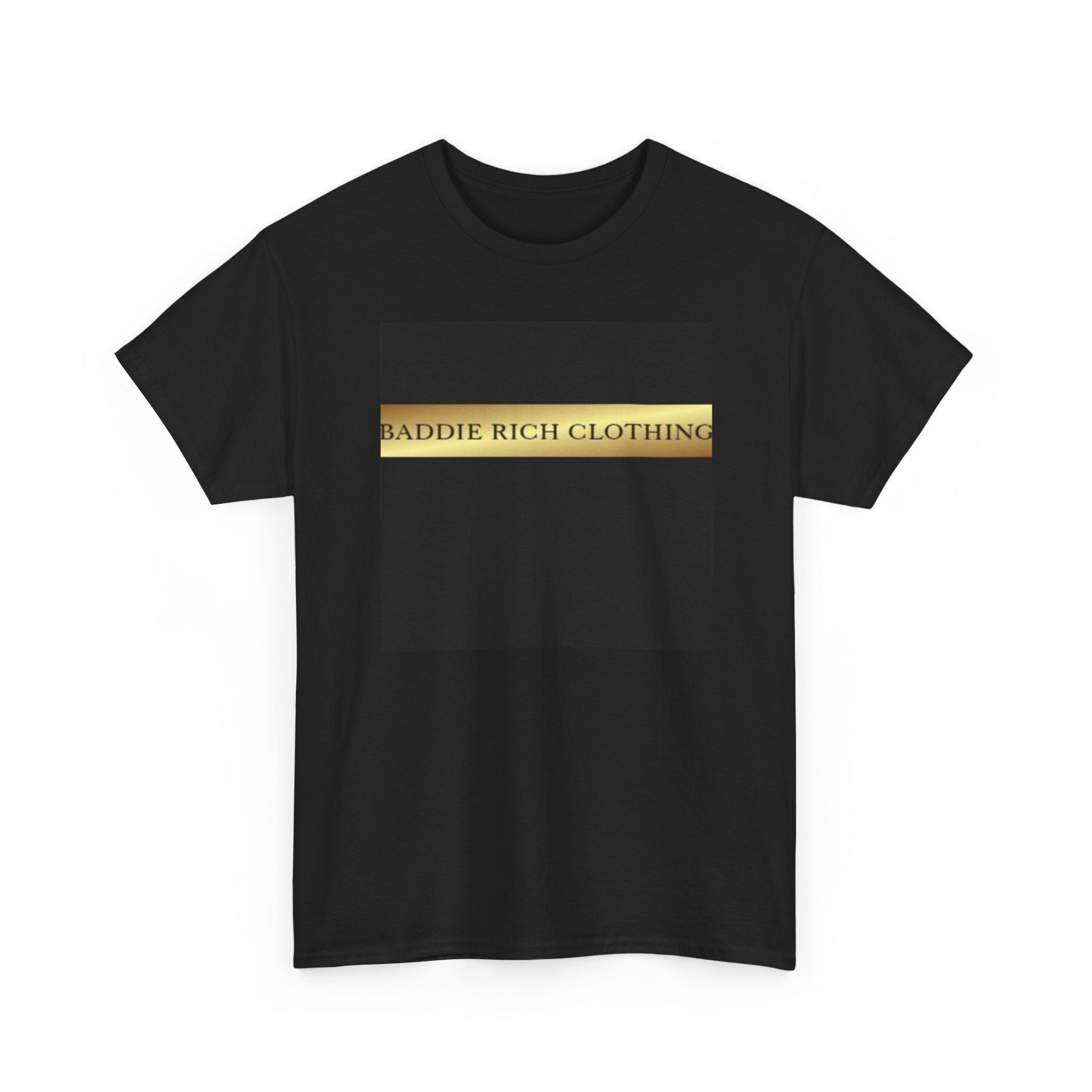 Baddie Rich Clothing Gold Bar Tee