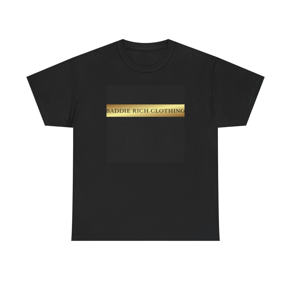 Baddie Rich Clothing Gold Bar Tee