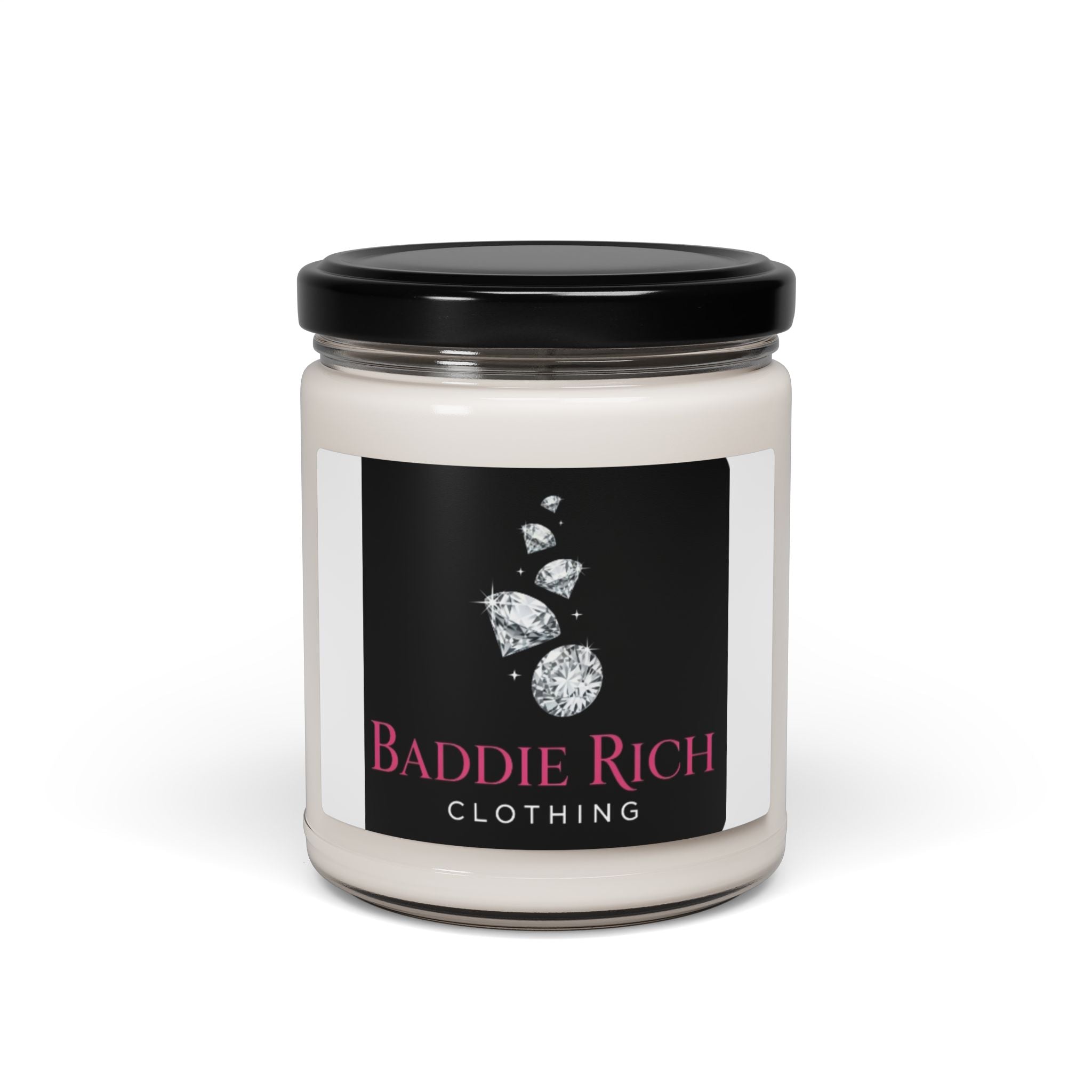 Baddie Rich Scented Soy Candle — 9oz Luxury Aroma Jar