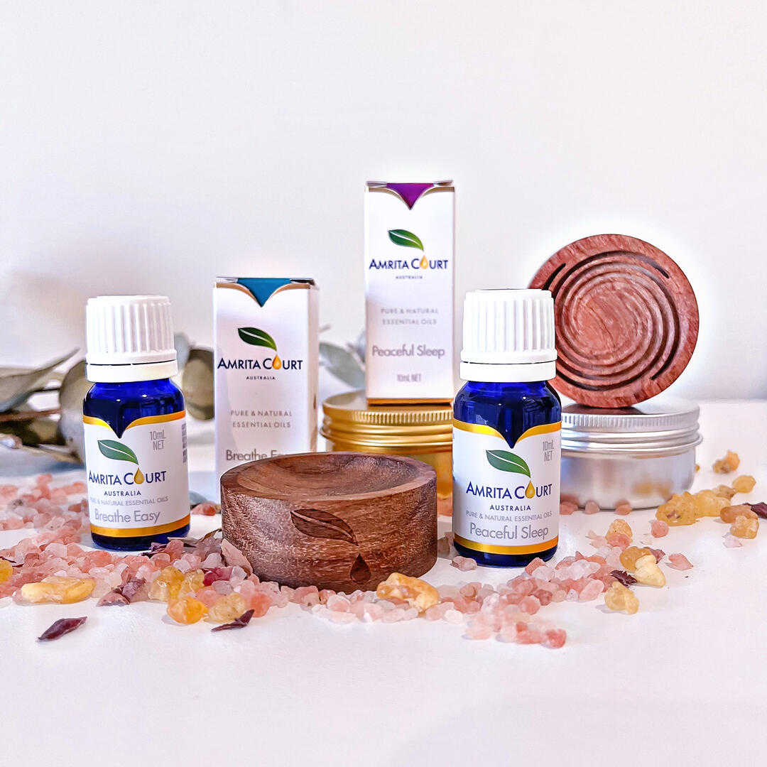 33% OFF | Best Seller 2 Wood Diffusers | Breathe Easy+Peaceful Sleep | Essential Oil Combo