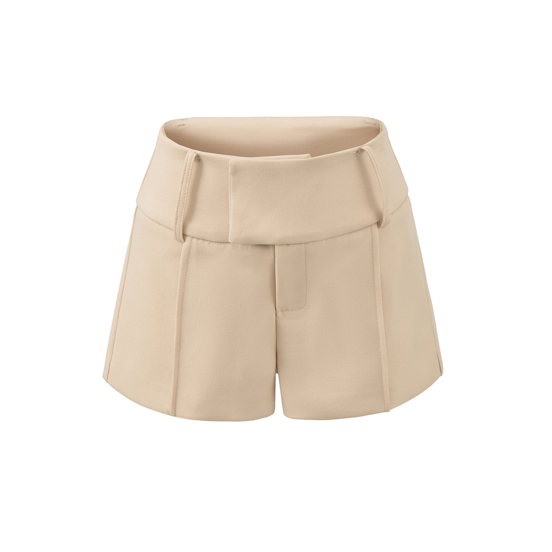 Low waist slimming A-line hip hugging shorts for women